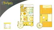 2 bedrooms Apartment Tulip&aacute;n