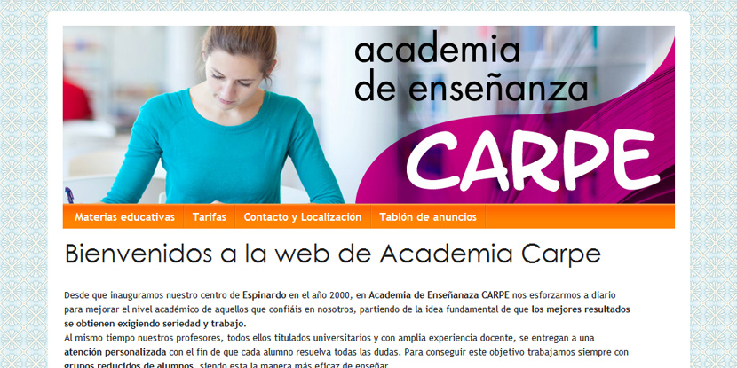 Ir a AcademiaCarpe.com